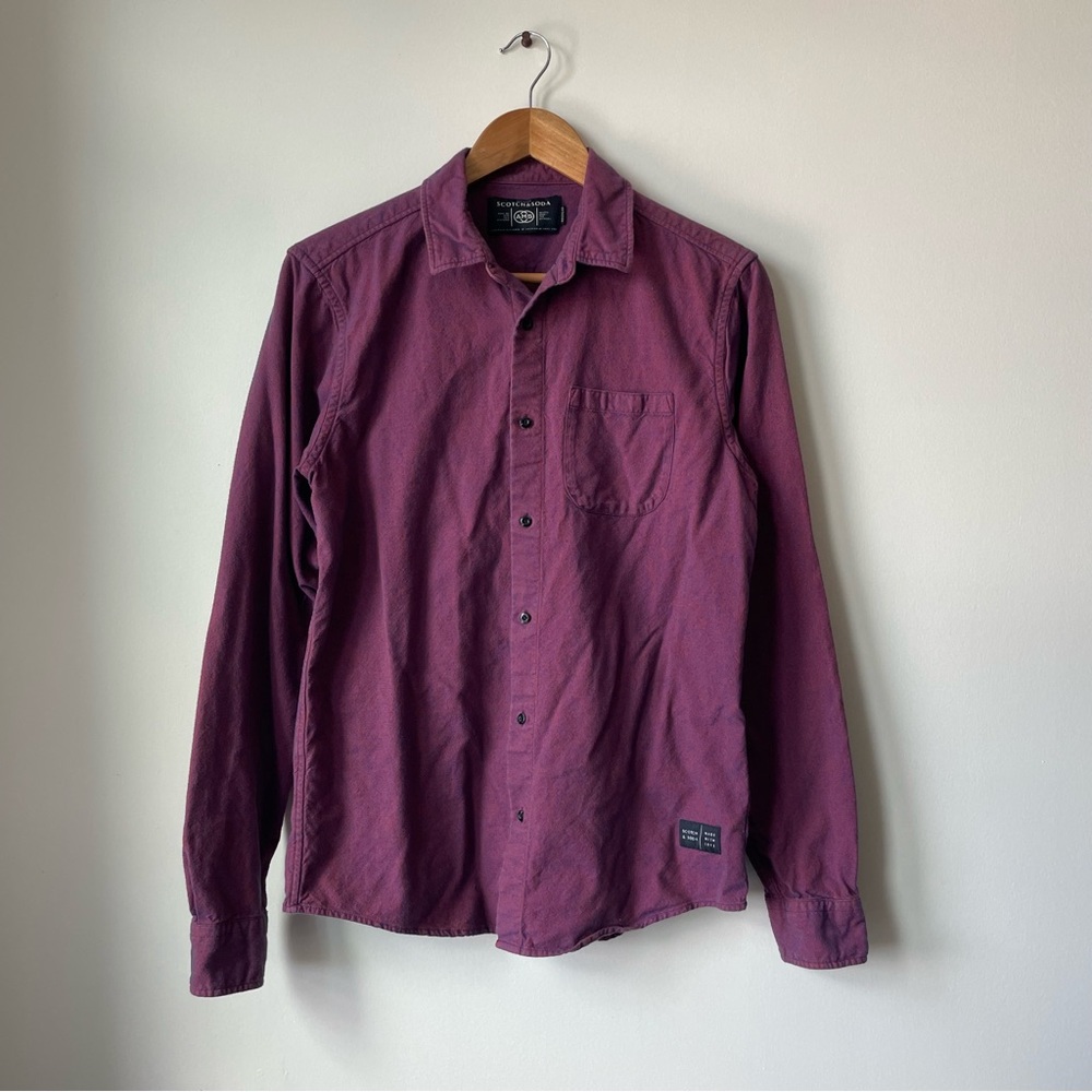 Mangenta Scotch & Soda Brushed Cotton Shirt